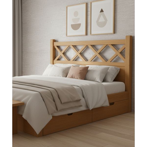 Cama de Casal Com 4 Gavetão Hortência - Madeira Maciça - Móveis de Gramado