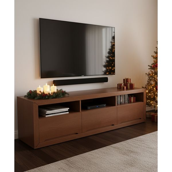 Rack Canela - Madeira Maciça - Móveis de Gramado