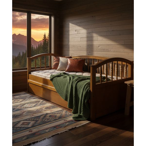 Bicama Sem Gavetas Venâncio - Madeira Maciça - Móveis de Gramado