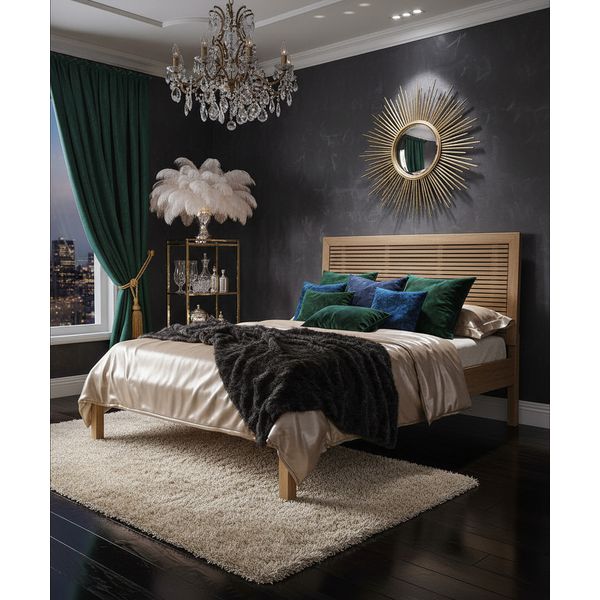 Cama de Casal Girando - Madeira Maciça - Móveis de Gramado