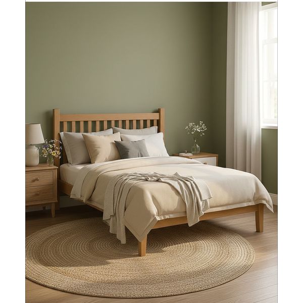 Cama de Casal Salzano - Madeira Maciça - Móveis de Gramado