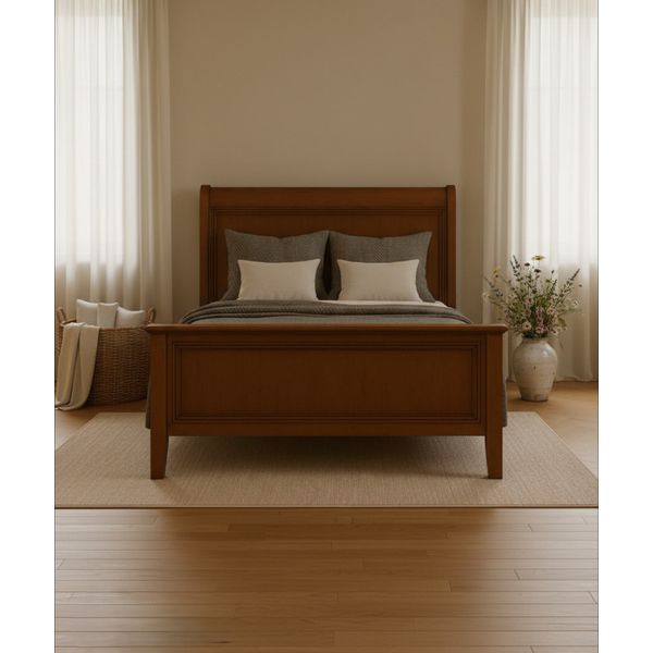 Cama Malibu - Madeira Maciça - Móveis de Gramado