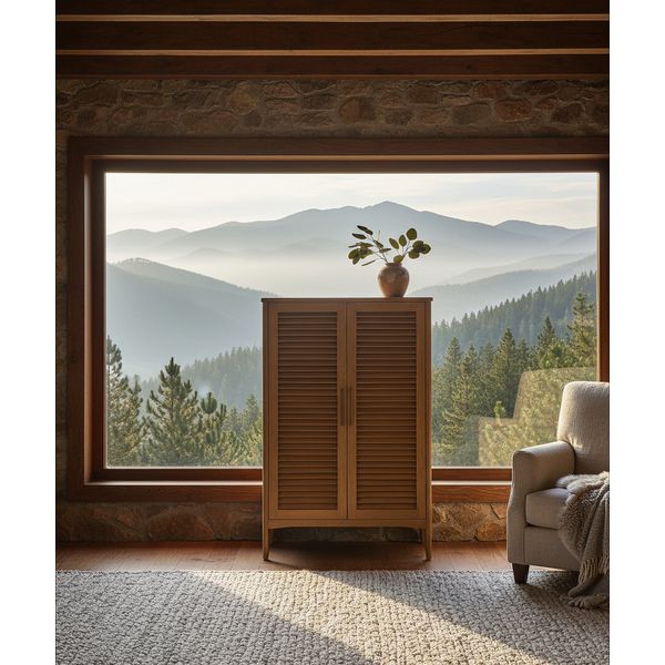 Sapateira Gramado 1,20 x 45 x 80 - Madeira Maciça - Móveis de Gramado