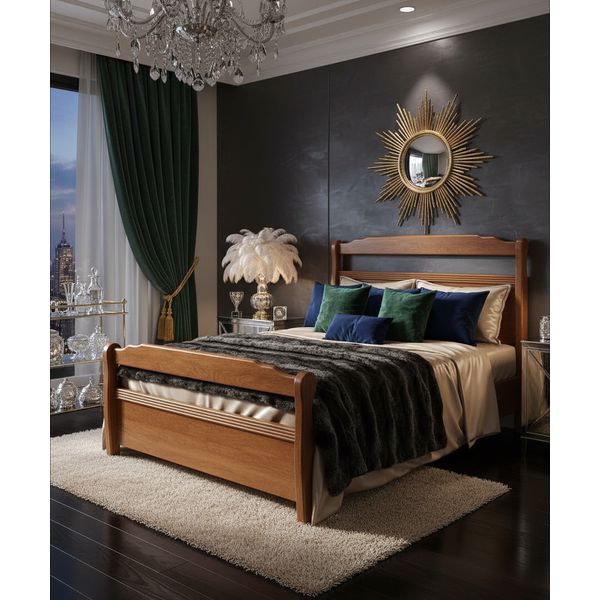 Cama Toronto - Madeira Maciça - Móveis de Gramado