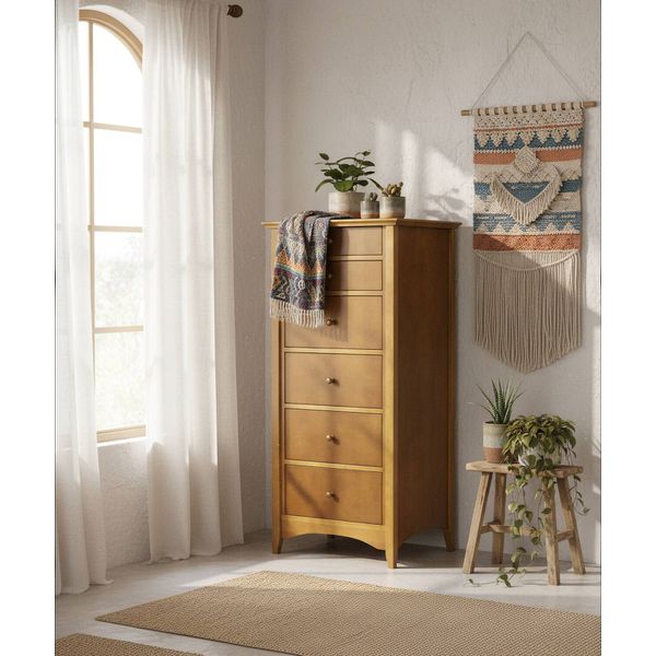 Cõmoda Vila Real 65 x 1,40 x 52 - (06 Gavetas) - Madeira Maciça - Móveis de Gramado