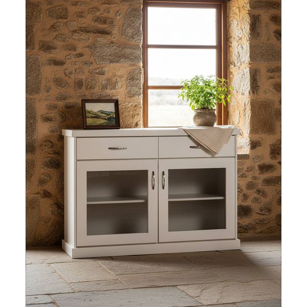 Balcão Basic 02 Portas 1,23 x 90 x 41 - Madeira Maciça - Moveis de Gramado