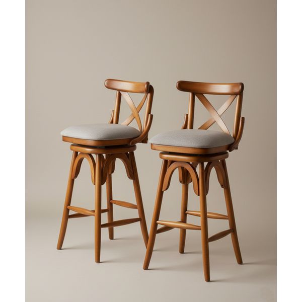 Banqueta Noruega 1,20 x 35 x 35 - Madeira Maciça - Móveis de Gramado