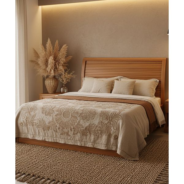 Cama Dallas - Madeira Maciça - Móveis de Gramado