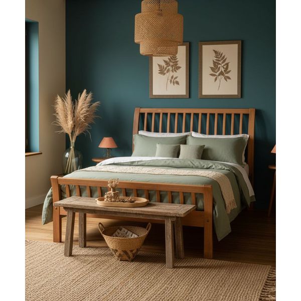 Cama Verona - Madeira Maciça - Móveis de Gramado
