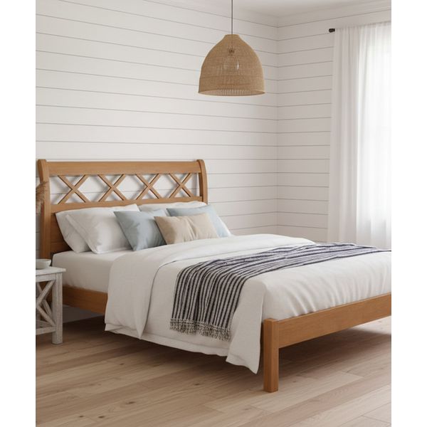 Cama Francesa - Madeira Maciça - Móveis de Gramado