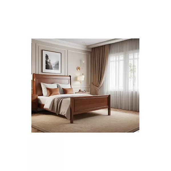 Cama Hortência - Madeira Maciça - Móveis de Gramado