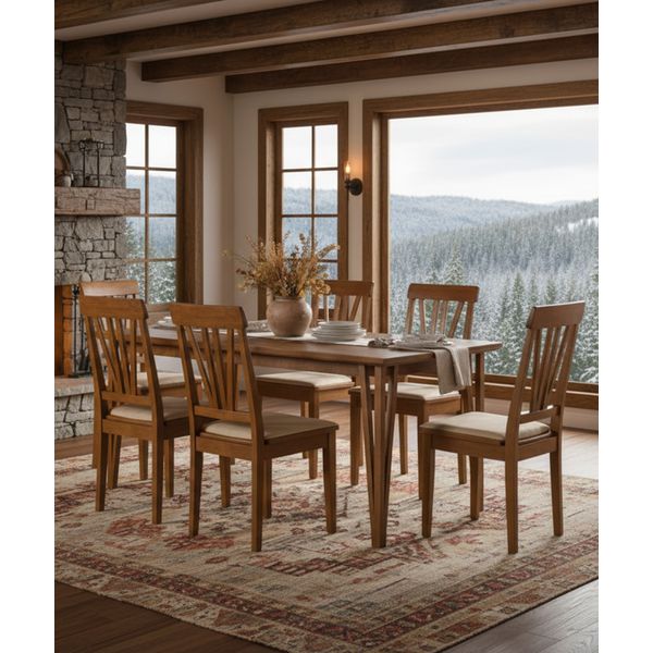 Sala de Jantar Anita - Madeira Maciça - Móveis de Gramado