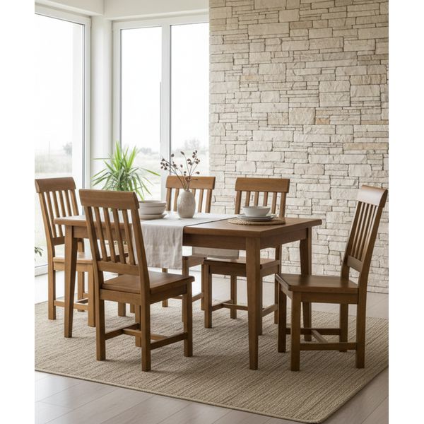 Sala de Jantar Cecília - Madeira Maciça - Móveis de Gramado