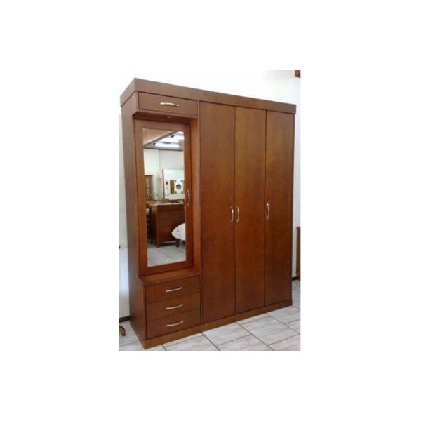 Roupeiro Espelho 2,00 x 55 x 2,30 – (04 Portas) - Móveis de Gramado