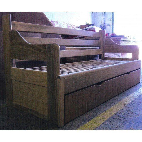 Sofa Cama Tricama Gramadense - Madeira Maciça - Móveis de Gramado
