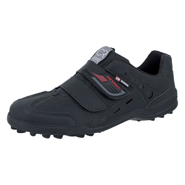 Sapatilha Bike Adventure Velcro Crshoes Preto Preto