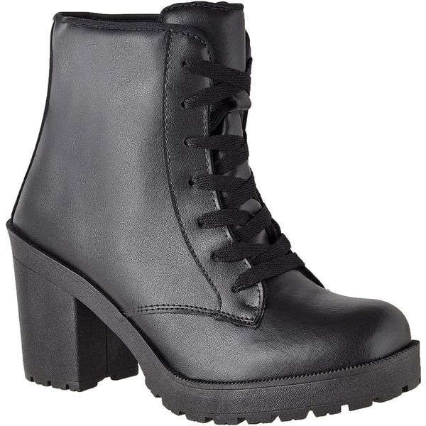 Coturno feminino tratorado CRshoes preto