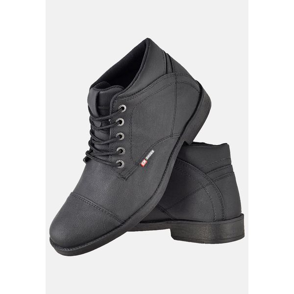 Bota Casual Masculina CRshoes Preto