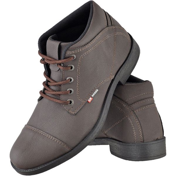 Bota Casual Masculina CRshoes Cafe