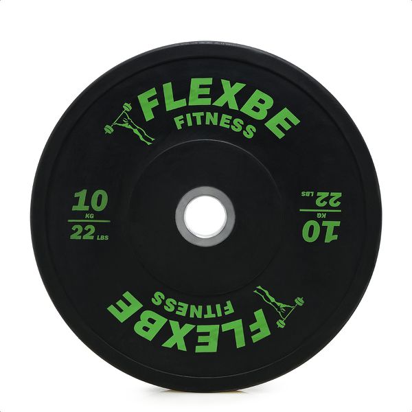 Anilha Olímpica Bumper Crossfit 10kg Flexbe Fitness