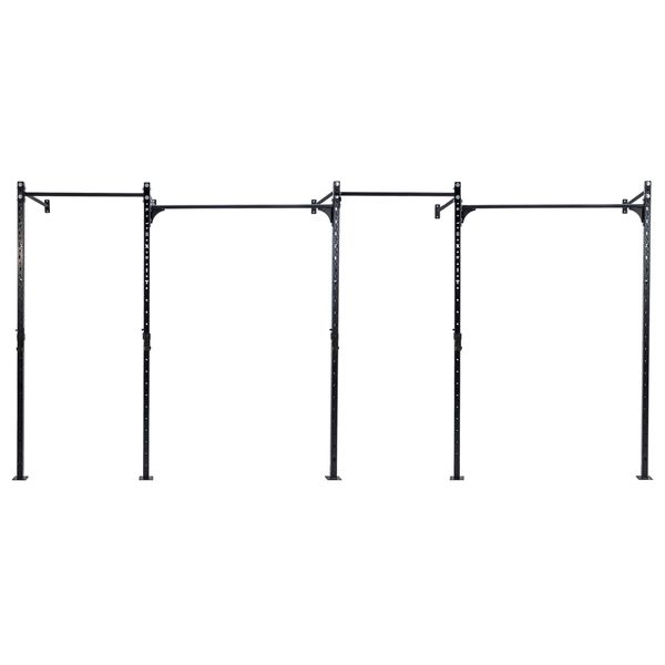 Rack 4 Módulos Preto 2,4M Flexfit Franca