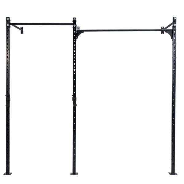 Rack 2 Módulos Preto 2,4M Flexfit Franca