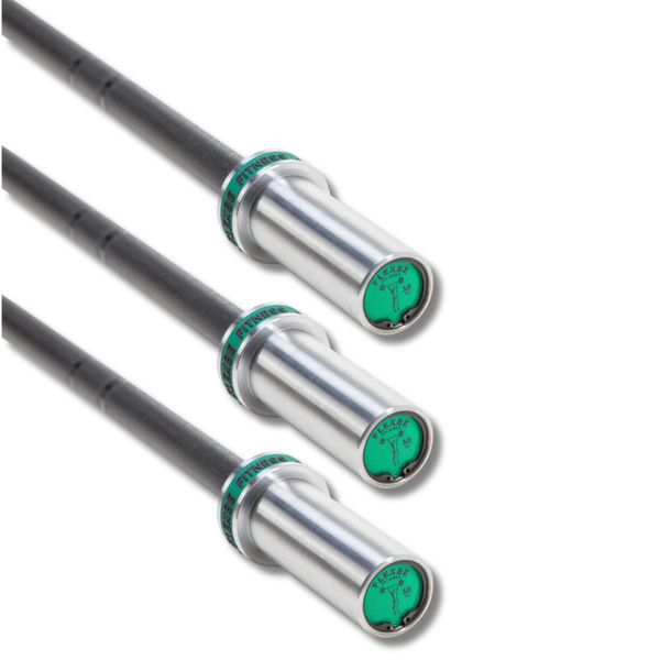 Trio De Barras Olímpica Crossfit,lpo 1,60 Mt 10 Kg Oficial Flexbe Fitness