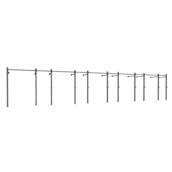 Rack 10 Módulos Preto 2,4M Flexfit Franca