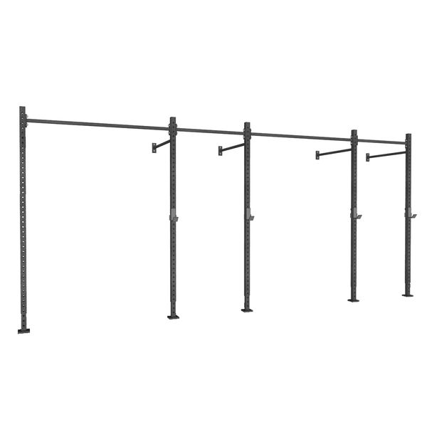 Rack 4 Módulos Preto 2,4M Flexbe Fitness