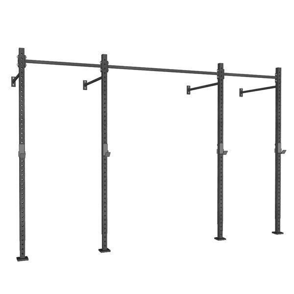 Rack 3 Módulos Preto 2,4M Flexbe Fitness