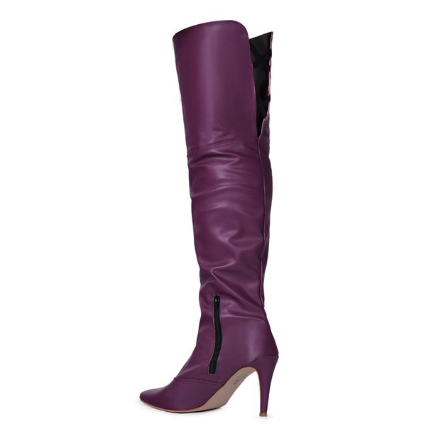 Bota over the knee salto fino top