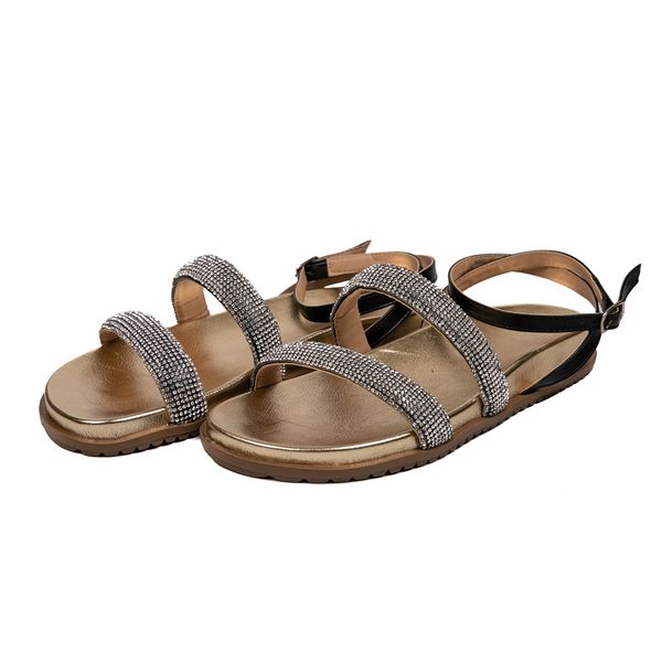 Brie midnight shine sandal shop
