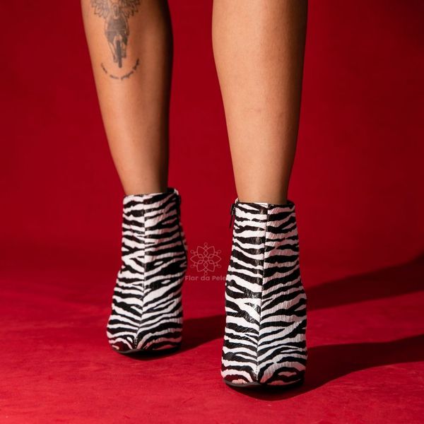 Bota de zebra top