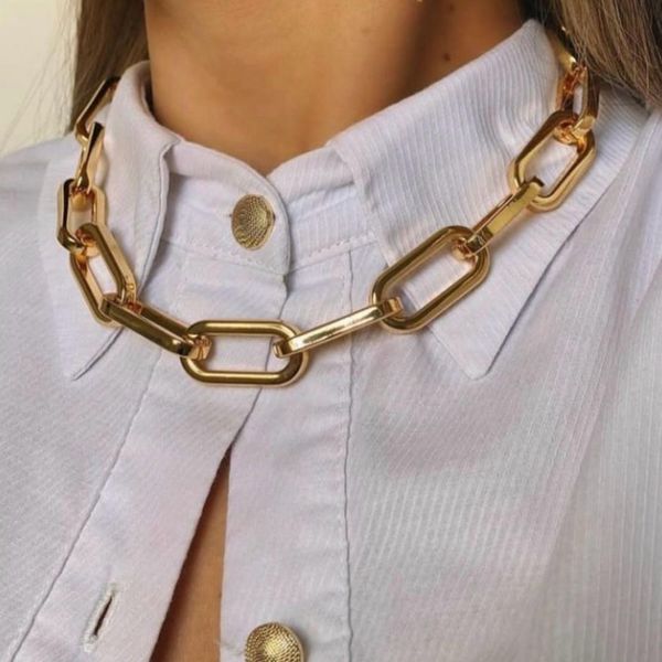 Choker correntaria elos