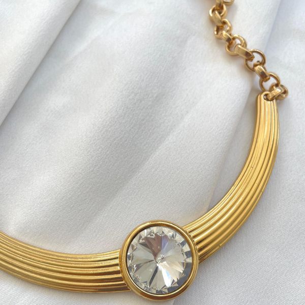 Choker rivoli strass
