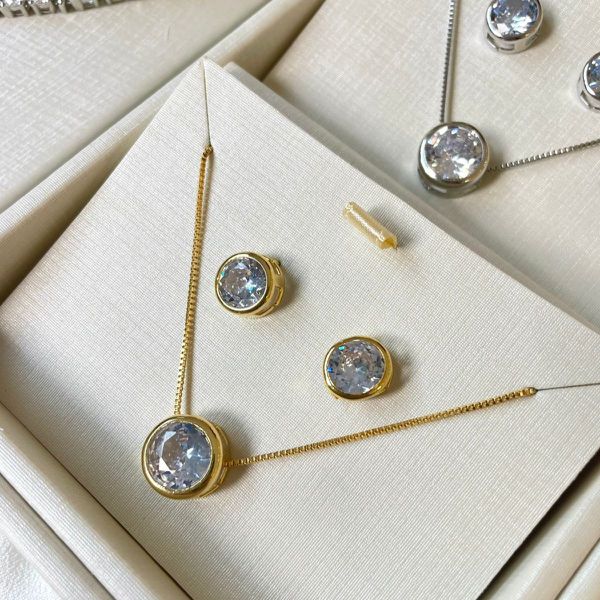 Conjunto ponto de luz zircônia