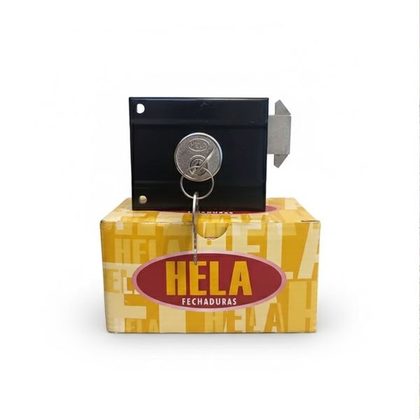 FECHADURA HELA PORTAO DE CORRER 2026 PRETO