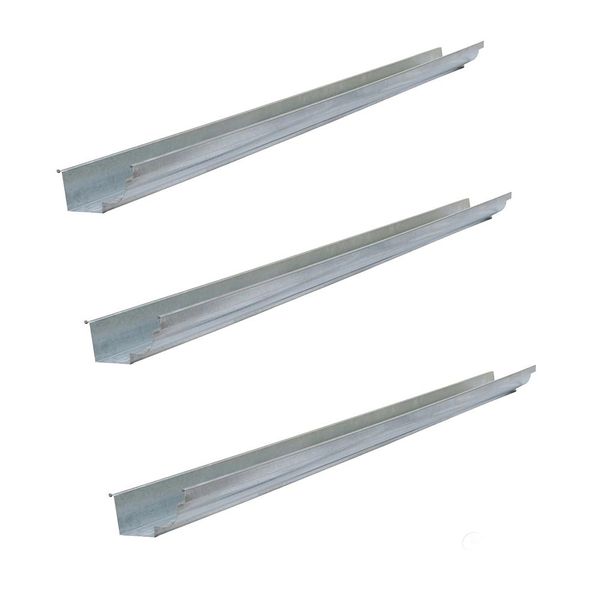 KIT CALHA PRONTA 6ML GALVANIZADA 