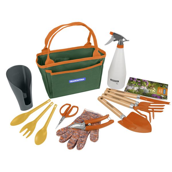 KIT JARDINAGEM C/ 13 PEÇAS