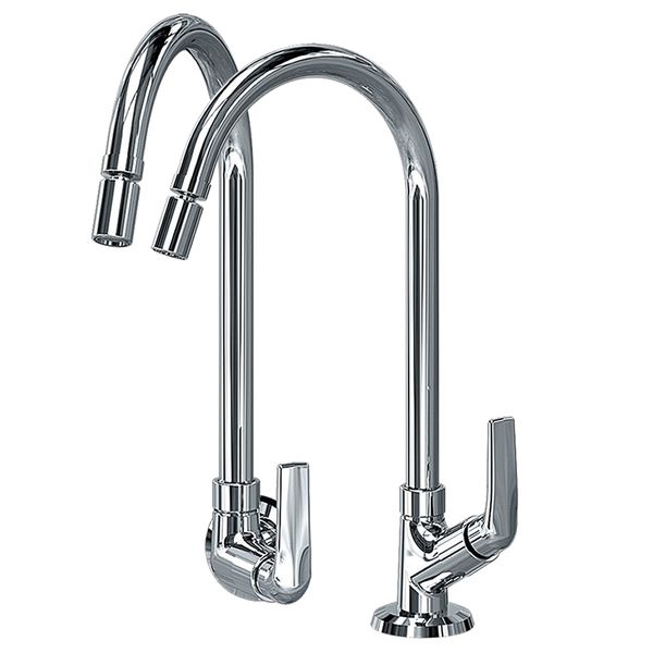 TORNEIRA DE COZINHA COM BICA MÓVEL C42 FANI