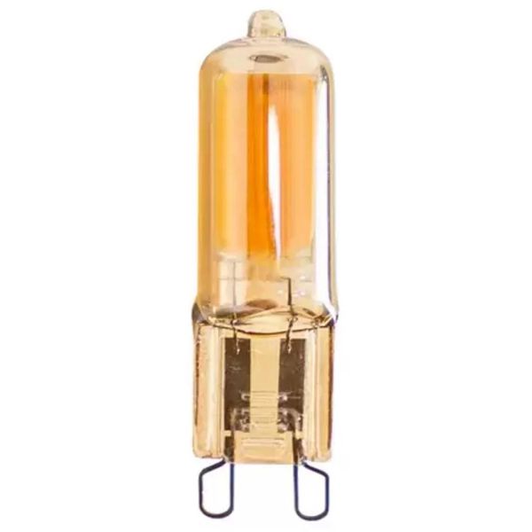LÂMPADA LED RETRO LUXPIN 2W G9 2200K 127W AVANT