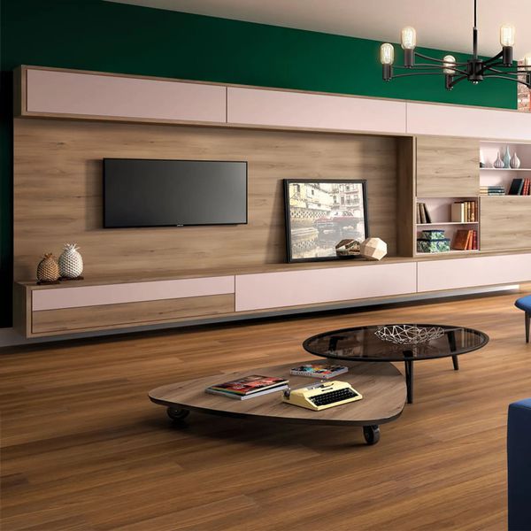 Piso Laminado 19,7 x 135,7 Prime Carvalho