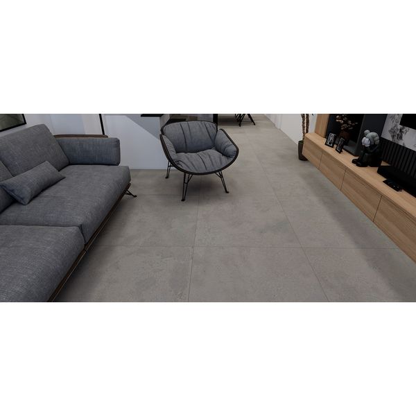 PORCELANATO 90X90 DELTA MONIER BETON EXTERNO GRANILHADO