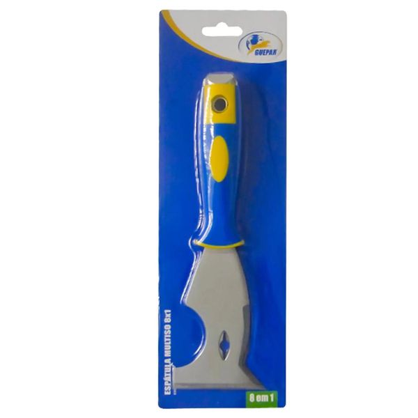 ESPÁTULA MULTIUSO ACO INOX 8X1 FUNÇOES GUEPAR