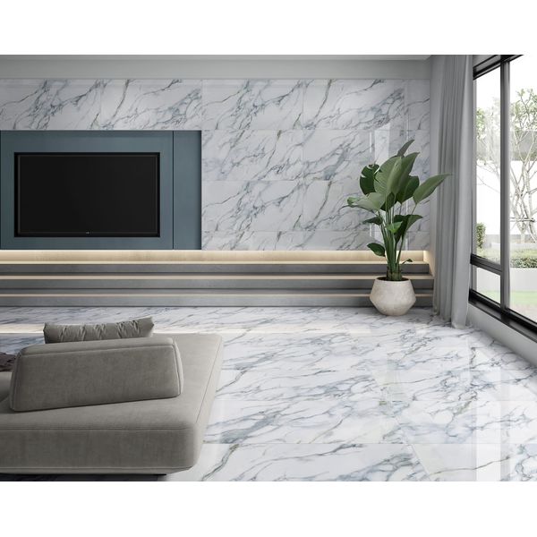Régua 60x120 Formigres Gran Calacata Blue Polido