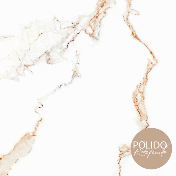 Piso 66x66 Formigres Marmi Delux Polido Extra