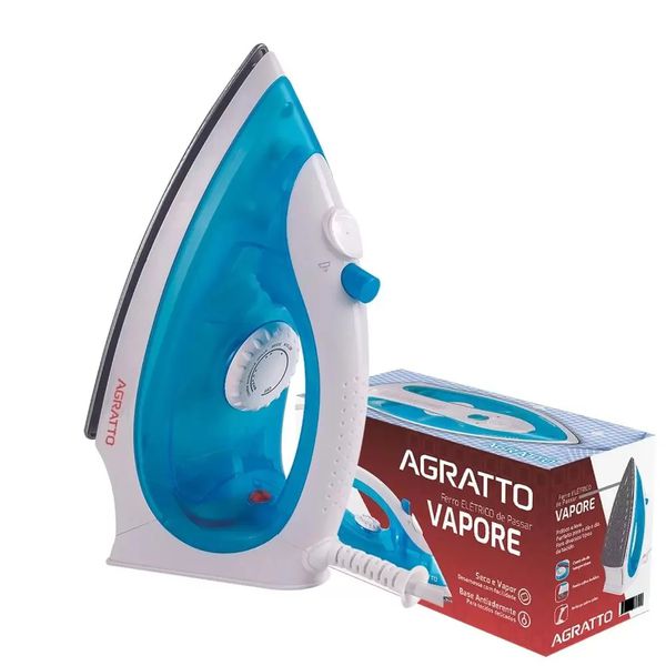 FERRO DE PASSAR AGRATTO VAPORE FV-01 127V 