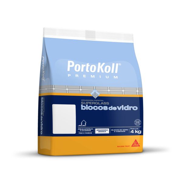 Argamassa Colante Superglass Blocos De Vidro Portokoll