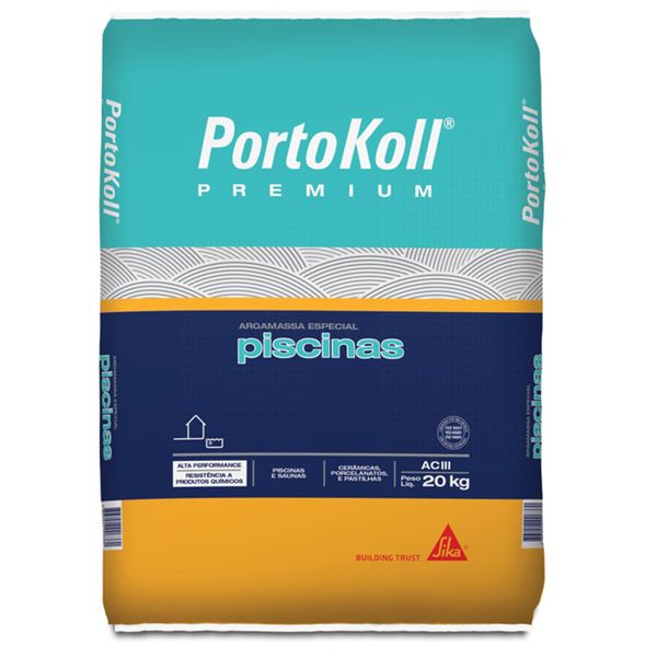 ARGAMASSA COLANTE PISCINA & SAUNA AC3 20KG PORTOKOLL