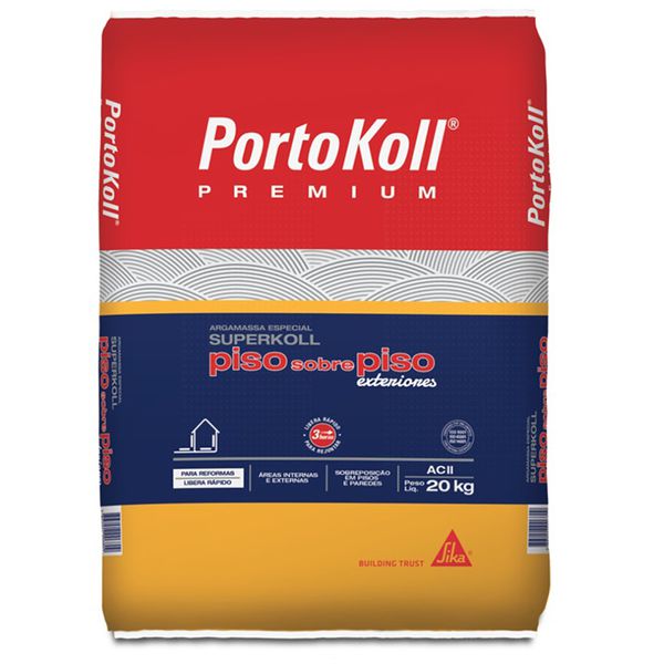 ARGAMASSA COLANTE SUPERKOLL EXTERNA AC2 20KG PORTOKOLL
